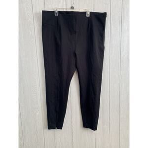 Good American Boss Pant Skinny With Zips Black (GA Size 8) 5XL